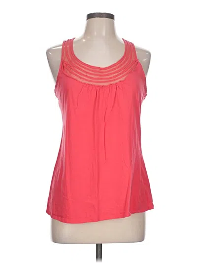 Pre-owned Fire Los Angeles Sleeveless Blouse In Red