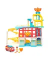 Firebuds Hq Playset With Lights, Sounds, Fire Truck Toy, Action Figure And Vehicle Launcher In Multi-color