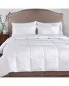Firefly Lightweight White Goose Nano Down And Feather Comforter In White