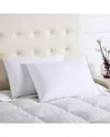 Firefly Twin Pack White Feather And Down Blend Pillow In White