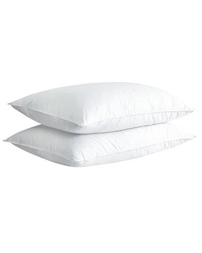 Firefly Twin Pack White Goose Feather Down Blend Pillow