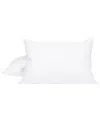 Firefly Twin Pack White Goose Nano Down And Feather Pillow In White