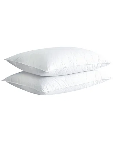 FIREFLY FIREFLY TWIN PACK WHITE GOOSE NANO DOWN AND FEATHER PILLOWS