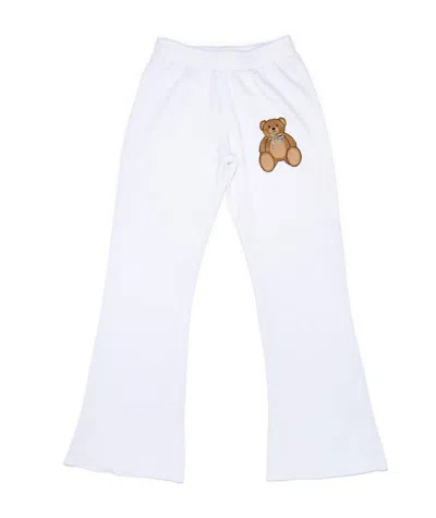 Firehouse Juniors' Tiny Teddy Flare Pants In White