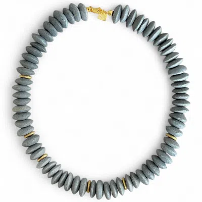 Firera Atelier Women's Grey Sassi Di Mare Necklace In Gray