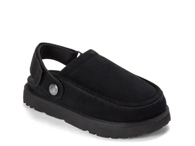 Fireside By Dearfoams Coin Mule Slipper In Black