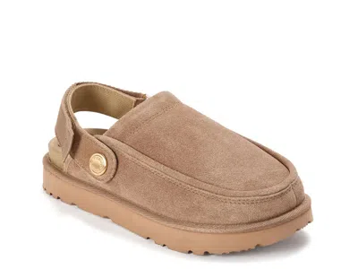 Fireside By Dearfoams Coin Mule Slipper In Neutral