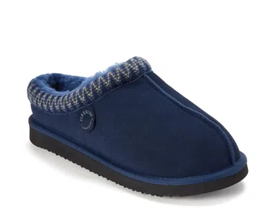 Fireside By Dearfoams Grafton Slipper In Blue