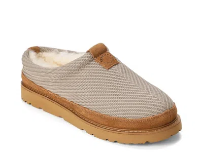 Fireside By Dearfoams Grafton Sport Knit Clog Slipper In Neutral