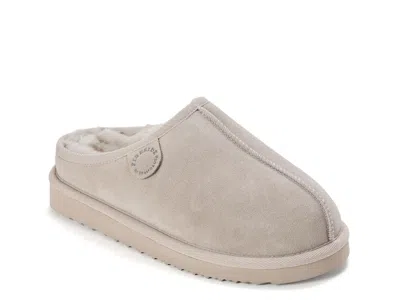 Fireside By Dearfoams Greta Clog Slipper In Transparent