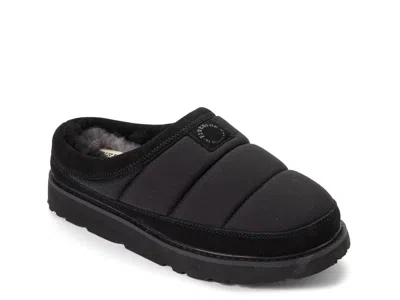 Fireside By Dearfoams Greta Sport Clog In Black
