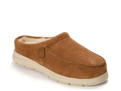 Fireside By Dearfoams Lithgow Clog Slipper In Brown