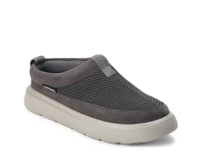 Fireside By Dearfoams Marshmellow Knit Clog In Gray