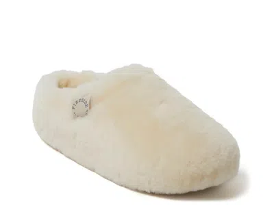Fireside By Dearfoams Maryboro Platform Clog Slipper Natural (exclusive To Dsw) In Multi