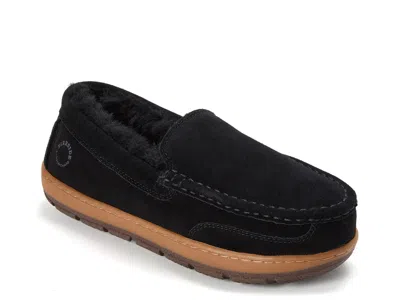 Fireside By Dearfoams Melbourne Slipper In Black