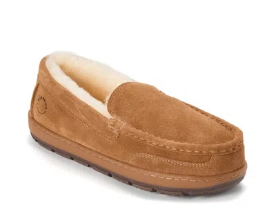 Fireside By Dearfoams Melbourne Slipper In Brown
