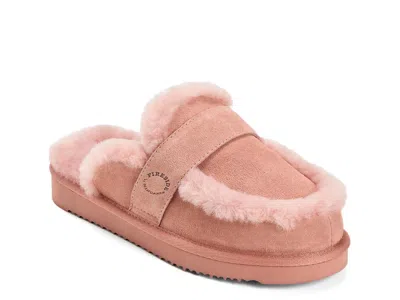 Fireside By Dearfoams Richmond Slipper In Pink