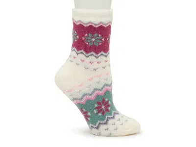 Fireside Nordic Fairisle Crew Socks In Multicolor