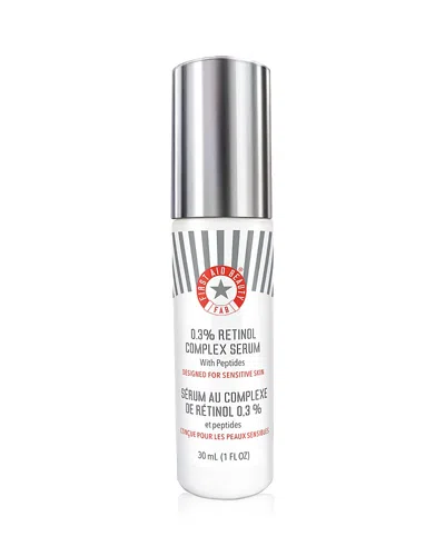 FIRST AID BEAUTY 0.3% RETINOL COMPLEX SERUM WITH PEPTIDES 1 OZ.