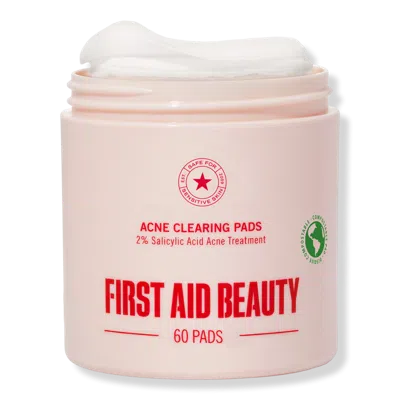 First Aid Beauty Acne Clearing Pads 2% Salicylic Acid Acne Treatment
