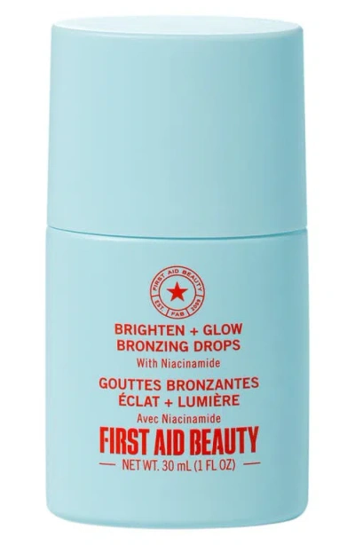 First Aid Beauty Brighten + Glow Bronzing Drops In Blue