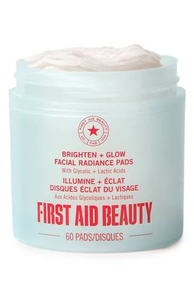 First Aid Beauty Brighten + Glow Facial Radiance Pads In Transparent