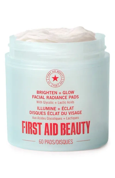 First Aid Beauty Brighten N Glow Facial Radiance Pads In Transparent