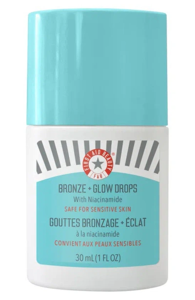 First Aid Beauty Bronze + Glow Drops With Niacinamide In White