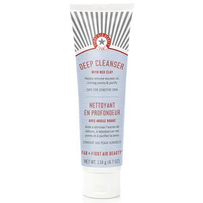 First Aid Beauty Deep Cleanser With Red Clay 4.7 oz Skin Care 815517026746