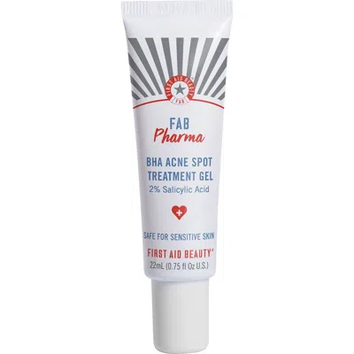 First Aid Beauty Fab Pharma Bha Acne Breakup Gel In Transparent