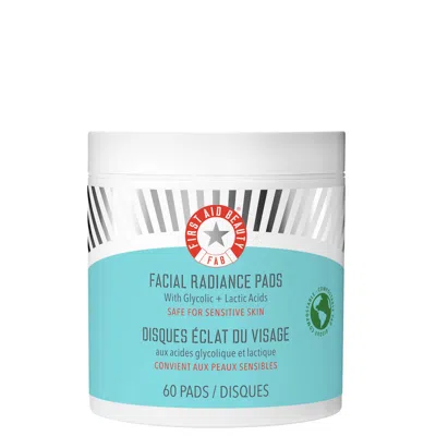 First Aid Beauty Facial Radiance Pads With Glycolic And Lactic Acids In White