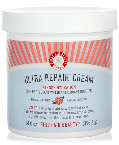 First Aid Beauty Grapefruit Ultra Repair Cream, 14 Oz. In Transparent