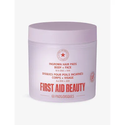 First Aid Beauty Ingrown Hair Pads Body & Face With Bha + Aha 60 Pads