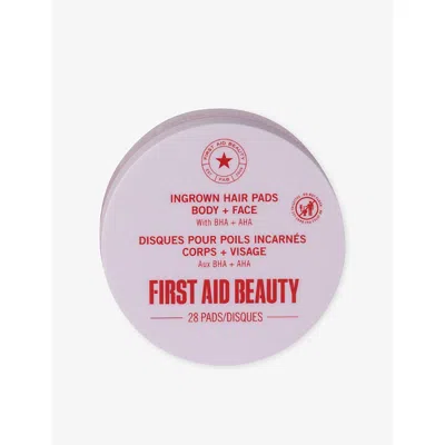 First Aid Beauty Ingrown Hair Pads Body + Face With Bha + Aha 28 Pads