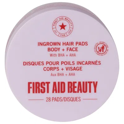 First Aid Beauty 'ingrown Hair Pads With Aha + Bha For Body + Face' 28 Pads/pack