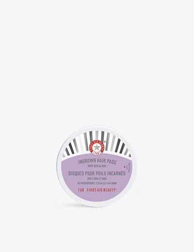 FIRST AID BEAUTY INGROWN HAIR PADS WITH BHA AND AHA 28 PADS,62536494