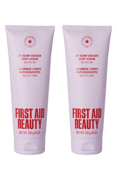 First Aid Beauty Kp Bump Eraser Body Scrub 10% Aha In Transparent