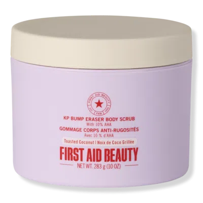 First Aid Beauty Kp Bump Eraser Body Scrub With 10% Aha - Toasted Coconut