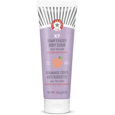 First Aid Beauty Kp Bump Eraser Body Scrub With 10% Aha 8oz - Peach
