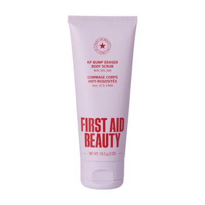 First Aid Beauty Kp Bump Eraser Body Scrub With 10% Aha - Body Exfoliant For Keratosis Pilaris Original 2.0 Oz/59.2 G