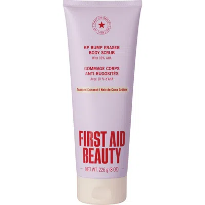 First Aid Beauty Kp Bump Eraser Body Scrub With 10% Aha Toasted Coconut In Transparent