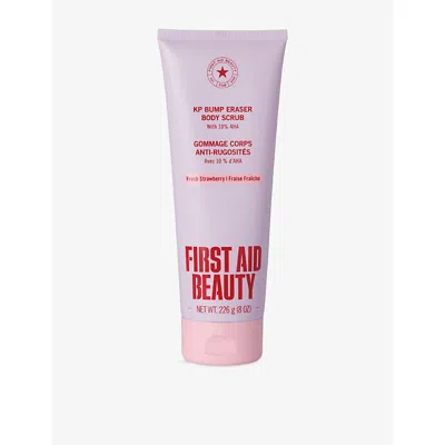 First Aid Beauty Kp Bump Eraser Fresh Strawberry Body Scrub With 10% Aha 226g