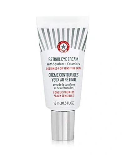 First Aid Beauty Retinol Eye Cream 0.5 Oz. In White