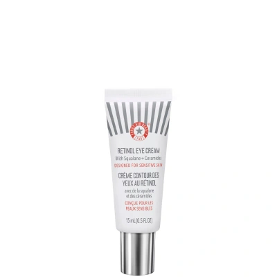 First Aid Beauty Retinol Eye Cream With Squalane And Ceramides 15ml In White