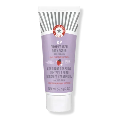 First Aid Beauty Travel Size Kp Bump Eraser Body Scrub Fresh Strawberry - Fresh Strawberry