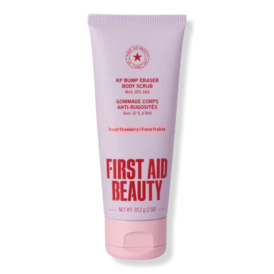 First Aid Beauty Travel Size Kp Bump Eraser Body Scrub With 10% Aha - Fresh Strawberry