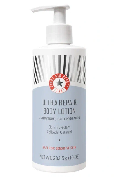 First Aid Beauty Ultra Repair Body Lotion, 10 oz In White