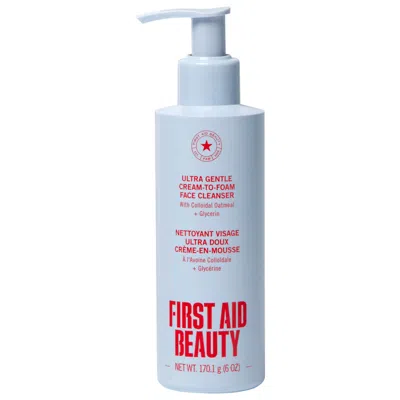 First Aid Beauty Ultra Repair Cream-to-foam Face Cleanser With Colloidal Oatmeal + Glycerin 6 Oz/170.1 ml
