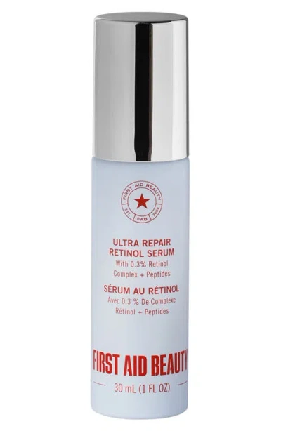 First Aid Beauty Ultra Repair Retinol Serum With 0.3% Retinol Complex & Peptides In Transparent