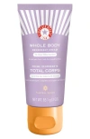 First Aid Beauty Whole Body Deodorant Cream 3 oz / 85 ml In No Color
